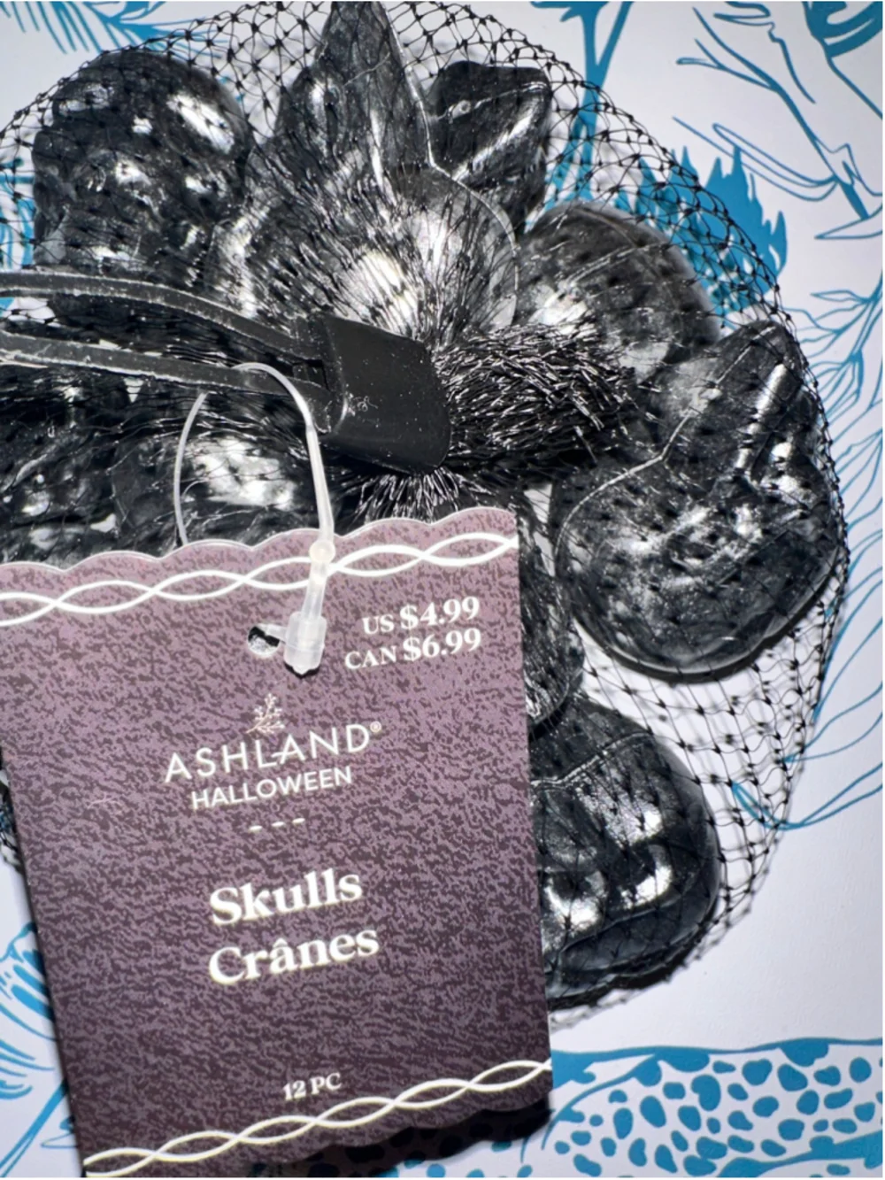 Ashland Halloween Skull Ornaments